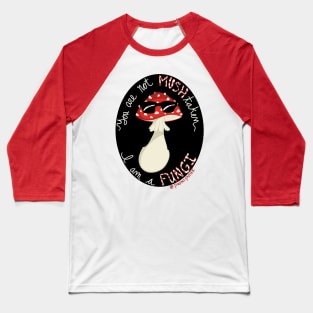 Fungi Mushroom Baseball T-Shirt